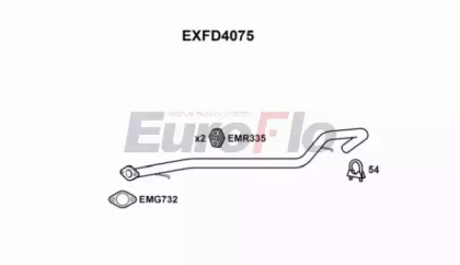 Трубка (EuroFlo: EXFD4075)