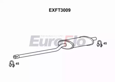 Амортизатор (EuroFlo: EXFT3009)