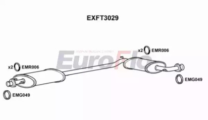 Амортизатор (EuroFlo: EXFT3029)