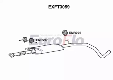 Амортизатор (EuroFlo: EXFT3059)