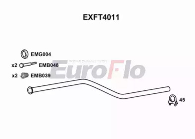 Трубка (EuroFlo: EXFT4011)