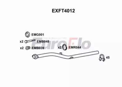 Трубка (EuroFlo: EXFT4012)