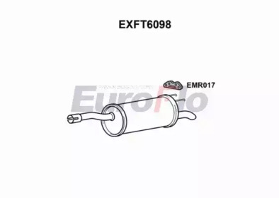 Амортизатор (EuroFlo: EXFT6098)