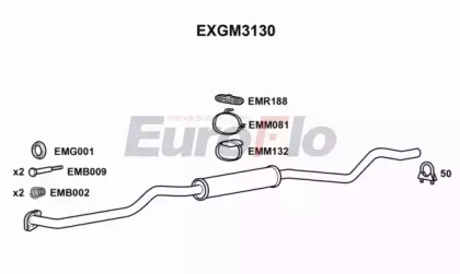 Амортизатор (EuroFlo: EXGM3130)