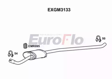 Амортизатор (EuroFlo: EXGM3133)