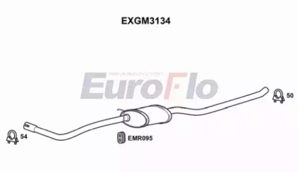 Амортизатор (EuroFlo: EXGM3134)