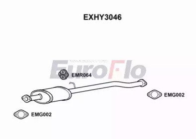 Амортизатор (EuroFlo: EXHY3046)