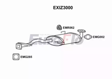 Амортизатор (EuroFlo: EXIZ3000)