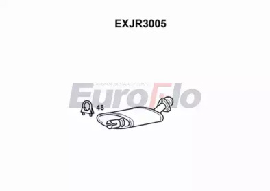 Амортизатор (EuroFlo: EXJR3005)