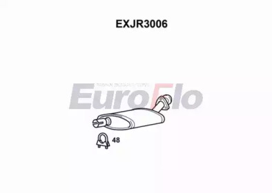 Амортизатор (EuroFlo: EXJR3006)