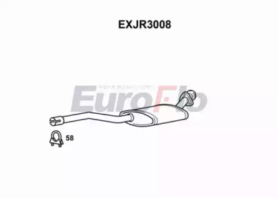 Амортизатор (EuroFlo: EXJR3008)