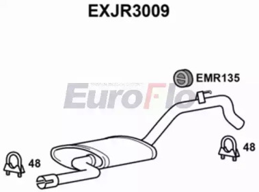 Амортизатор (EuroFlo: EXJR3009)