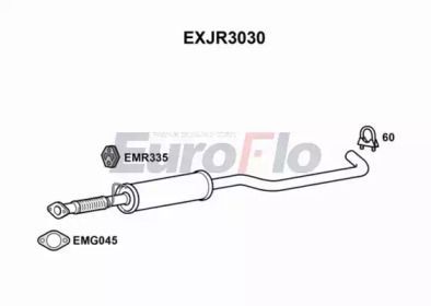 Амортизатор (EuroFlo: EXJR3030)