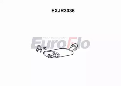 Амортизатор (EuroFlo: EXJR3036)