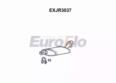 Амортизатор (EuroFlo: EXJR3037)