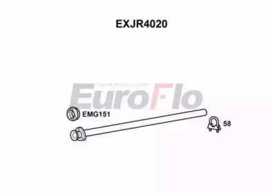 Трубка (EuroFlo: EXJR4020)