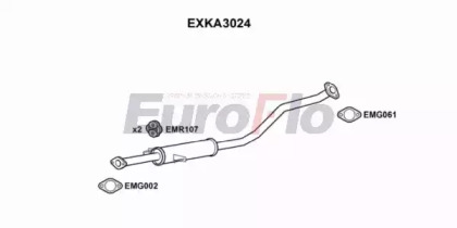 Амортизатор (EuroFlo: EXKA3024)