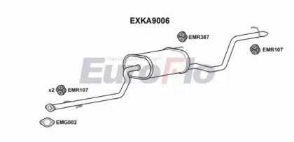 Амортизатор (EuroFlo: EXKA9006)