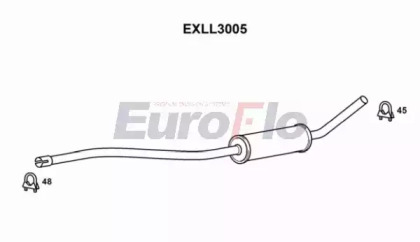 Амортизатор (EuroFlo: EXLL3005)