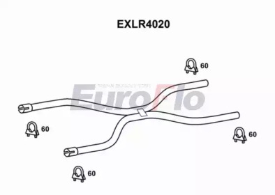 Трубка (EuroFlo: EXLR4020)