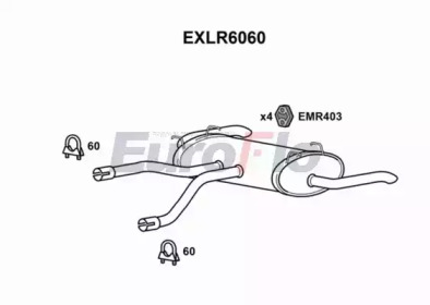 Амортизатор (EuroFlo: EXLR6060)