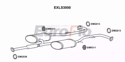 Амортизатор (EuroFlo: EXLS3000)