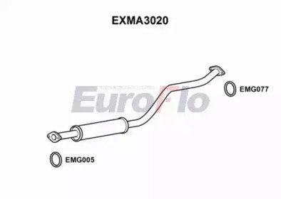 Амортизатор (EuroFlo: EXMA3020)