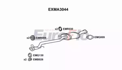 Амортизатор (EuroFlo: EXMA3044)