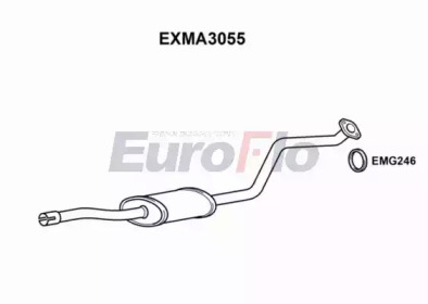 Амортизатор (EuroFlo: EXMA3055)