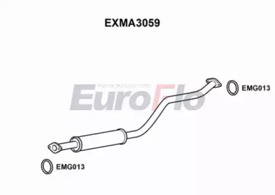 Амортизатор (EuroFlo: EXMA3059)