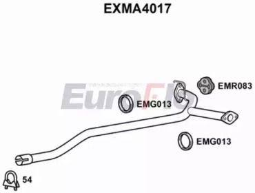 Трубка (EuroFlo: EXMA4017)