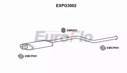 Амортизатор (EuroFlo: EXPG3002)