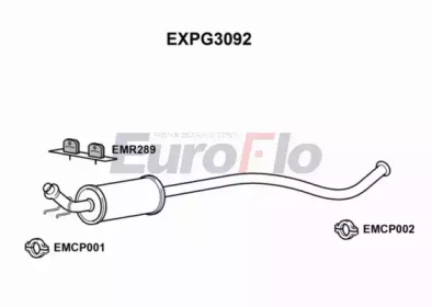 Амортизатор (EuroFlo: EXPG3092)