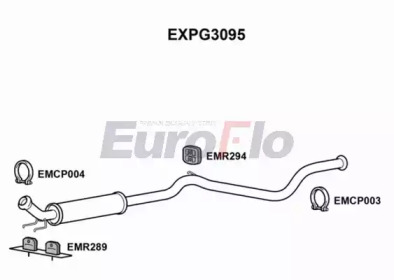 Амортизатор (EuroFlo: EXPG3095)