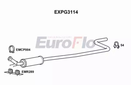 Амортизатор (EuroFlo: EXPG3114)