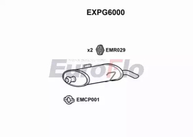 Амортизатор (EuroFlo: EXPG6000)