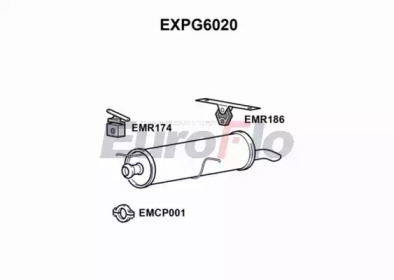 Амортизатор (EuroFlo: EXPG6020)