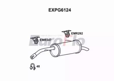 Амортизатор (EuroFlo: EXPG6124)