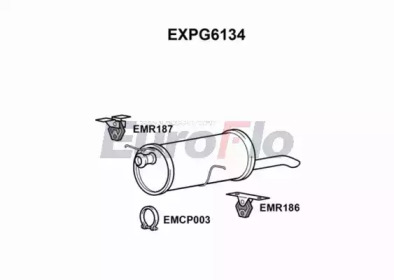 Амортизатор (EuroFlo: EXPG6134)