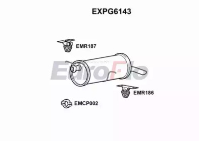 Амортизатор (EuroFlo: EXPG6143)