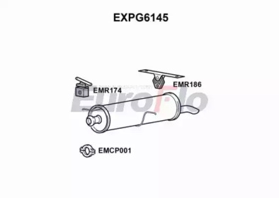 Амортизатор (EuroFlo: EXPG6145)