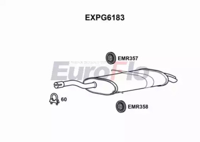 Амортизатор (EuroFlo: EXPG6183)