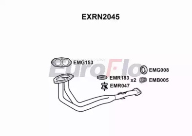 Трубка (EuroFlo: EXRN2045)