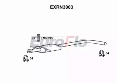 Амортизатор (EuroFlo: EXRN3003)