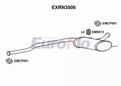 Амортизатор (EuroFlo: EXRN3006)