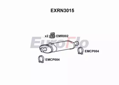 Амортизатор (EuroFlo: EXRN3015)