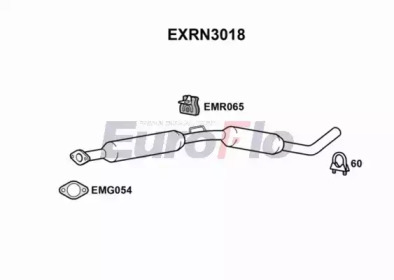 Амортизатор (EuroFlo: EXRN3018)