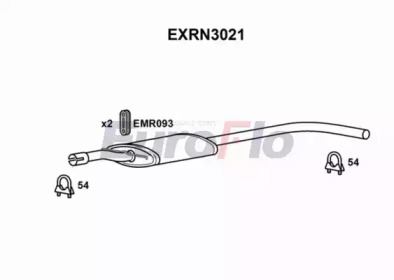 Амортизатор (EuroFlo: EXRN3021)