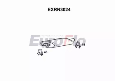 Амортизатор (EuroFlo: EXRN3024)