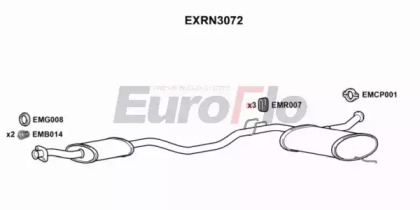 Амортизатор (EuroFlo: EXRN3072)